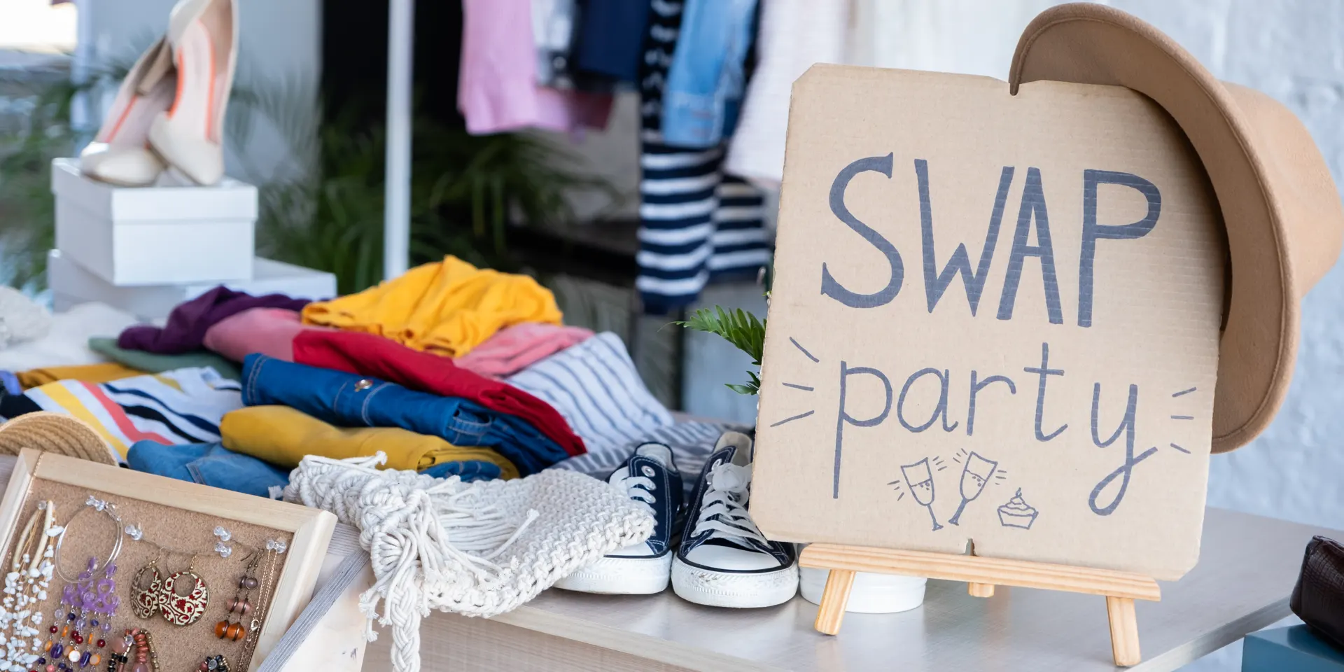 Swap party étudiante, échanges d’objets près du campus